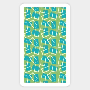 Rectangular Seamless Pattern - Ocean Breeze Style 013#001 Sticker